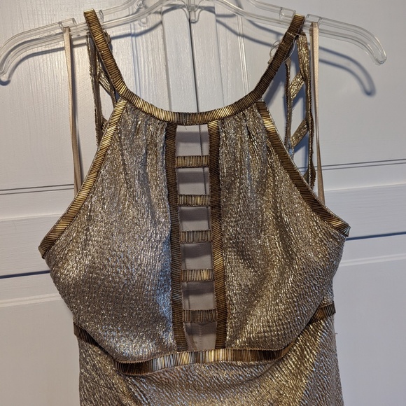 Gold Evening Gown - Picture 5 of 7